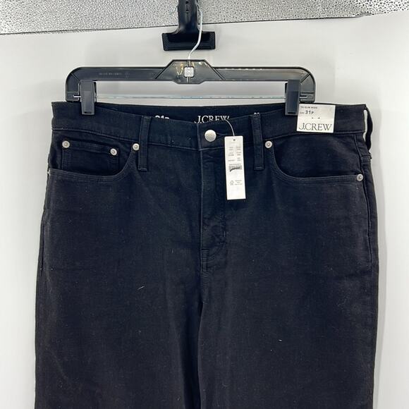 J. Crew Women's Petite slim-wide jean - Black - 31P - New with tags - Picture 2 of 9